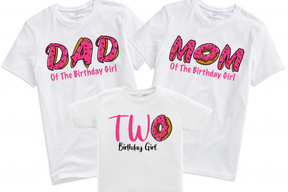 Donut Shirt Matching Family Birthday T-Shirts