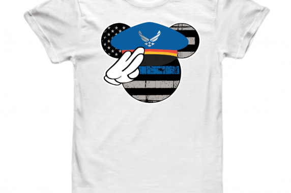 Air Force Mickey Mouse Family Matching Shirts