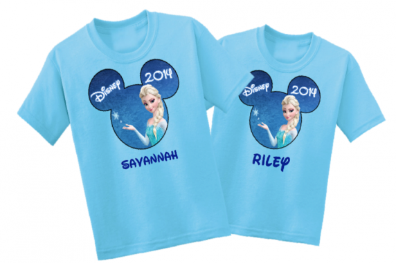 Disney Princess Family Vacation T Shirts