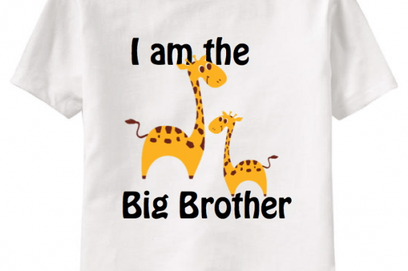 I'm Going to Be A Lil Brother Onesie, Big Brother Tee Shirt