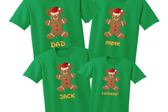 Disney Family Gingerbread Man Vacation T-Shirts