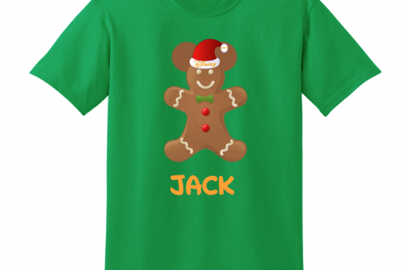 Disney Family Gingerbread Man Vacation T-Shirts