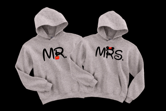 Mr. and Mrs. Sweatshirt