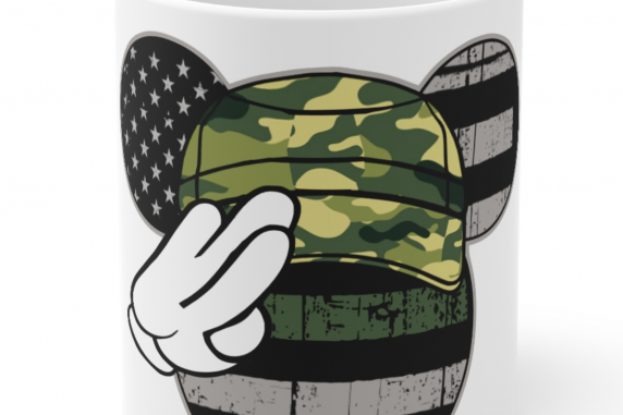 Army Mouse Custom Ceramic Mug