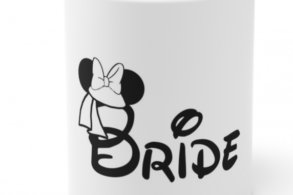 Bride Minnie Mouse Custom Ceramic Mug