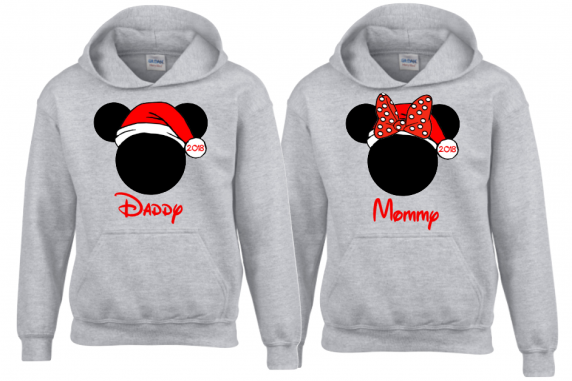 Disney Christmas Mickey and Minnie Family Vacation Hoodie or Sweater