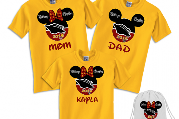 Disney Family Cruise Ship Vacation T-Shirts