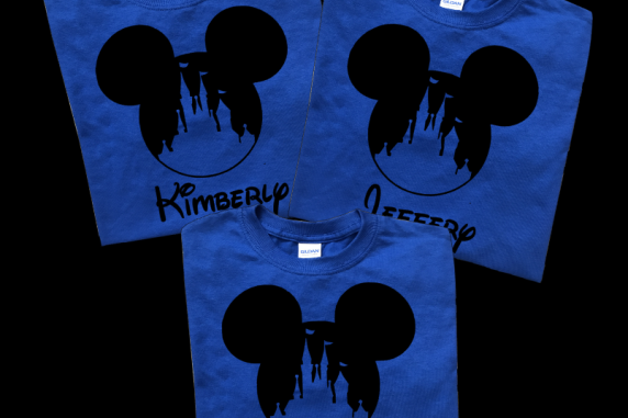 Disney Custom Family Hats Design Family Vacation T-Shirts castel