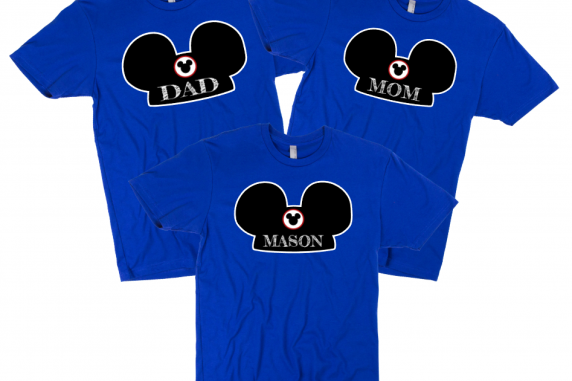 Disney Mickey Mouse Matching Family Shirts