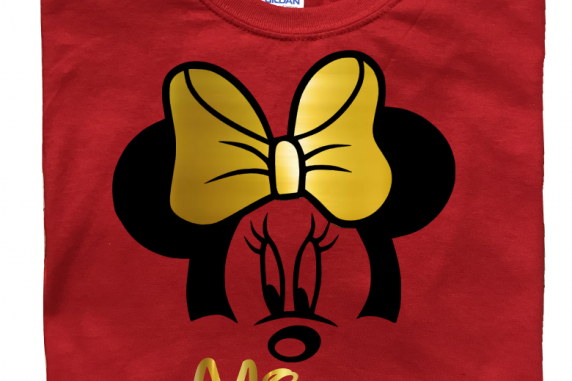 Family Mick & Minnie Design Family - Gold Font
