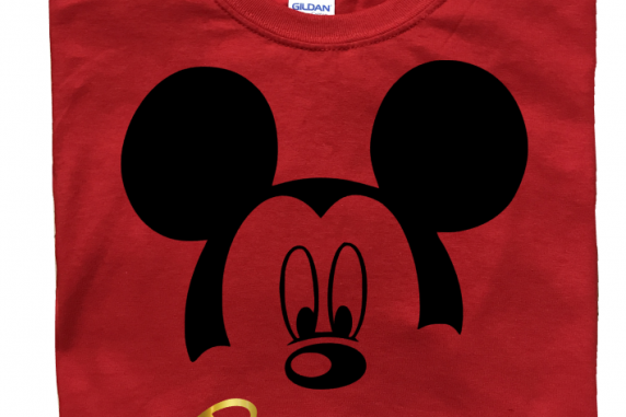 Family Mick & Minnie Design Family - Gold Font