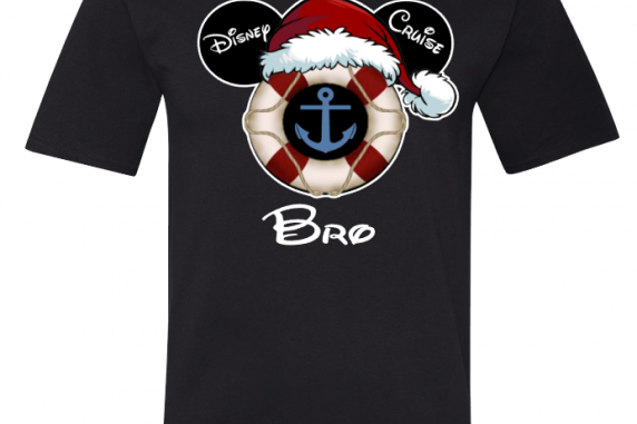 Disney Mickey and Minnie Disney Cruise Santa Hat Family T-Shirts