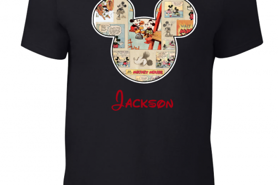 Disney Family Mickey Comics Custom T-Shirts