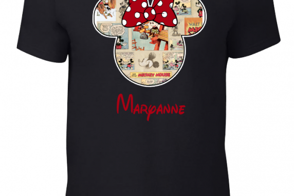 Disney Family Mickey Comics Custom T-Shirts