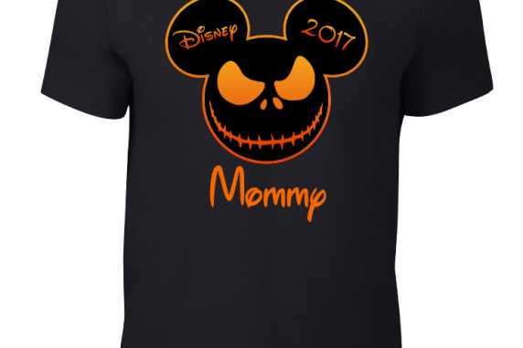 Disney Family Halloween Scary Face Custom T-Shirts