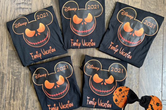 Disney Family Halloween Scary Face Custom T-Shirts