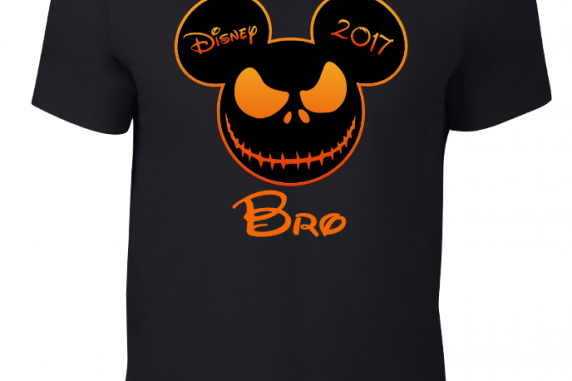 Disney Family Halloween Scary Face Custom T-Shirts