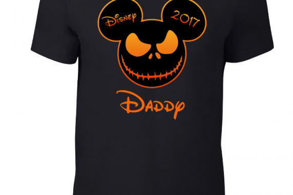 Disney Family Halloween Scary Face Custom T-Shirts