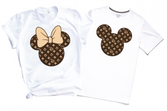 Disney Monogram, Mickey Minnie Mouse Ears Family Vacation Shirts