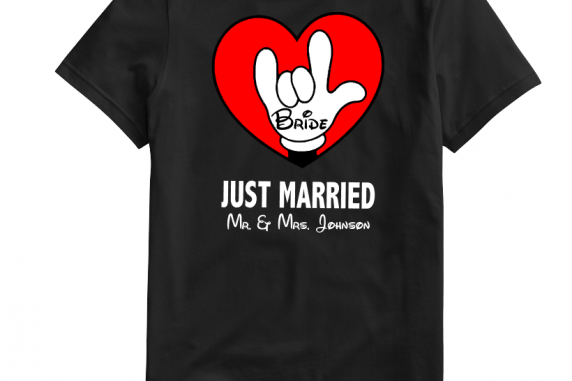 Heart Mickey Tee Disney Valentines Day Shirt