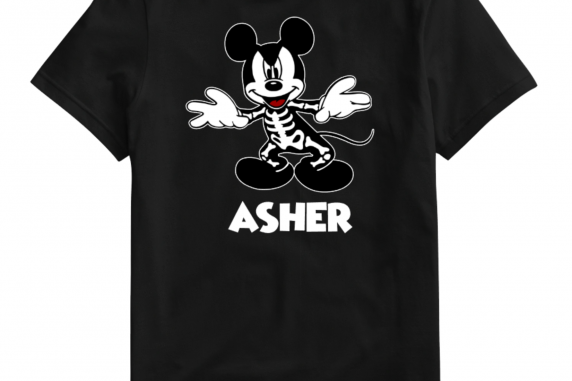 Disney Shirts | Mickey Skeleton Shirt