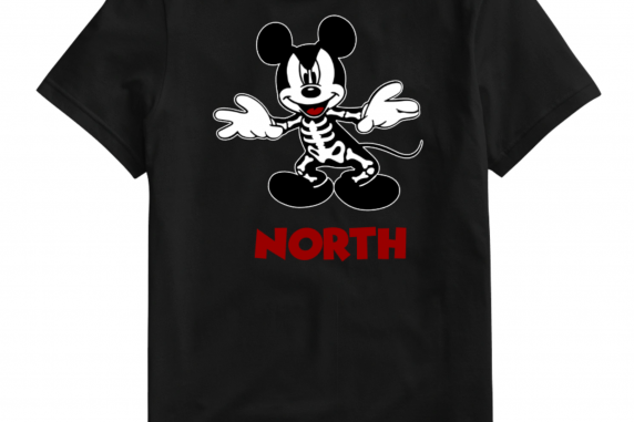 Disney Shirts | Mickey Skeleton Shirt