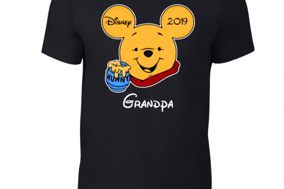 DISNEY WINNIE THE POOH FAMILY MICKEY & MINNIE MOUSE T-SHIRT