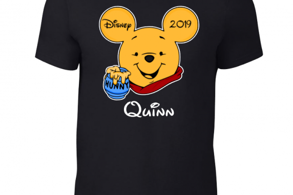DISNEY WINNIE THE POOH FAMILY MICKEY & MINNIE MOUSE T-SHIRT