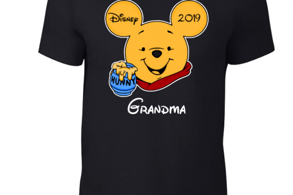 DISNEY WINNIE THE POOH FAMILY MICKEY & MINNIE MOUSE T-SHIRT