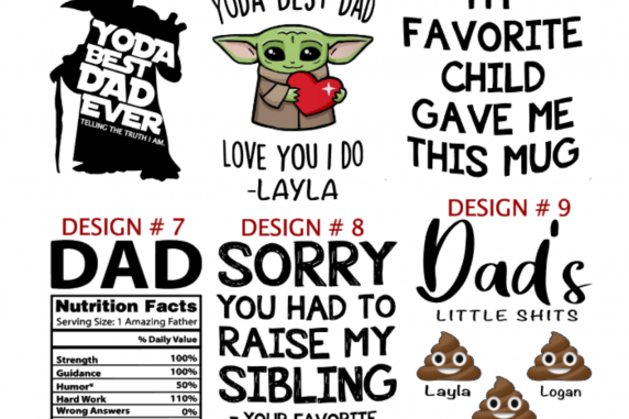 Custom Father's Day Ceramic Mug 11oz