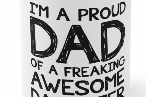 Custom Father's Day Ceramic Mug 11oz