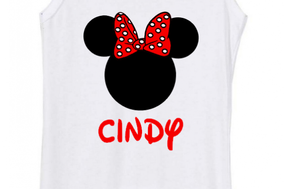Disney Family Minnie Mouse Flowy Tops and Tank Top