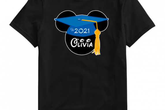 "Mickey Graduation Cap Ears"  Vacation Family T-shirts sis