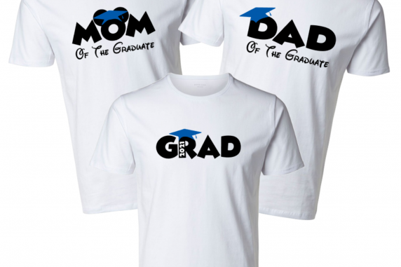 Grad Disney Personalized Family Shirts