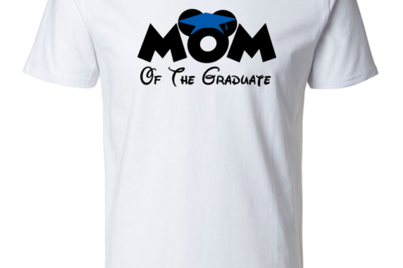 Grad Disney Personalized Family Shirts Mom
