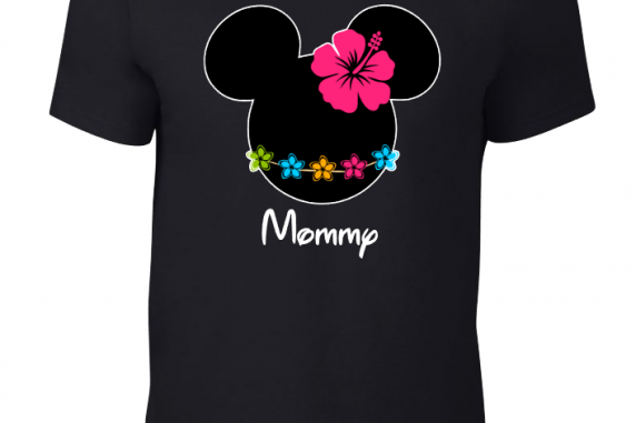 Disney Aulani Hawaii Family Mickey Mouse and Minnie Mouse T-Shirt