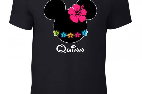 Disney Aulani Hawaii Family Mickey Mouse and Minnie Mouse T-Shirt
