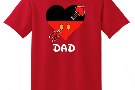 Disney Valentines Mickey Family Vacation T-Shirt