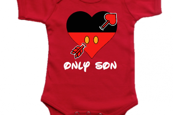 Disney Valentines Baby Family Vacation T-Shirt