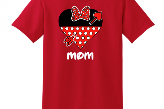 Disney Valentines Minnie Family Vacation T-Shirt