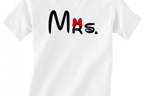 Mr. and Mrs. Disney Mickey and Minnie Family Vacation T-Shirts