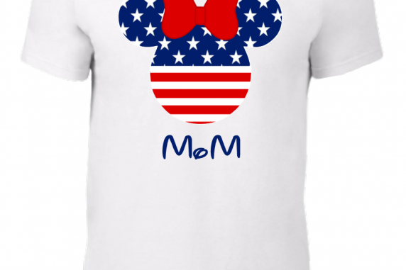 Disney Mickey Independence Day American Flag Family T-Shirt
