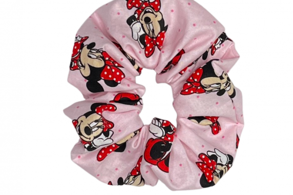 WDW Minnie Mouse Scrunchie
