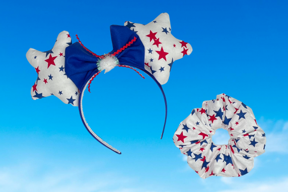 American Flag Patriots Mickey Mouse Ears, Mickey Mouse Headband