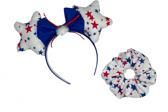 American Flag Patriots Mickey Mouse Ears, Mickey Mouse Headband