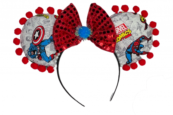 WDW Marvel Avengers Mickey Mouse Ears, Mickey Mouse Headband