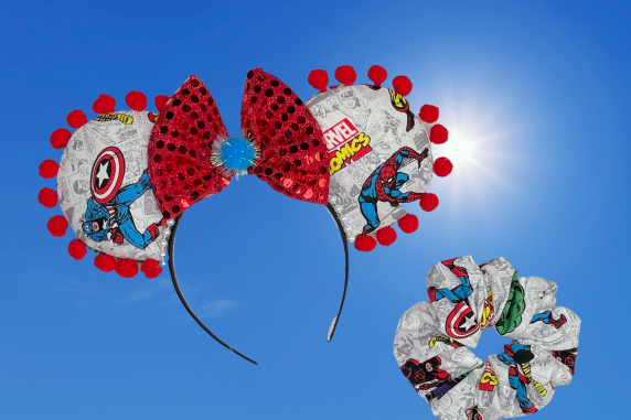 WDW Marvel Avengers Mickey Mouse Ears, Mickey Mouse Headband