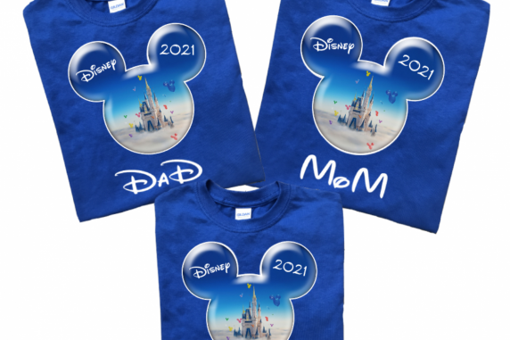 Disney Castle Family Vacation T-shirts Family