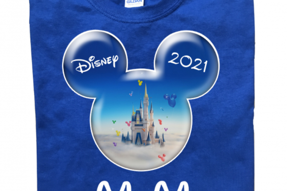 Disney Castle Family Vacation T-shirts Mom