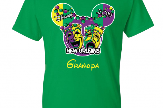 Disney Family Mickey Mardi Gras Family Vacation Family T-shirts